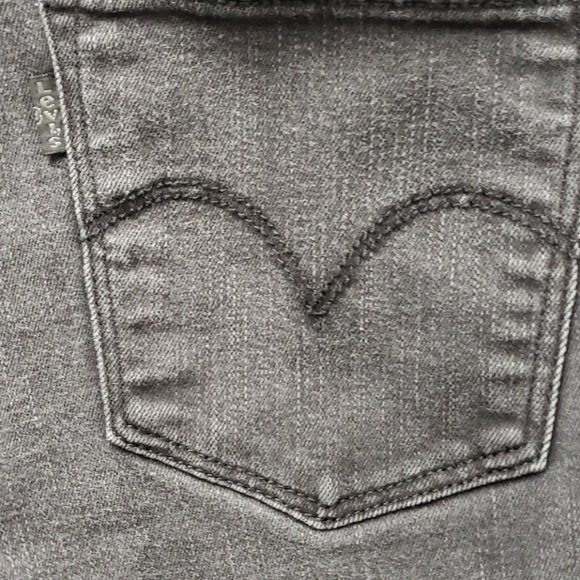 Jeans Black skinny Levi's 711 - Picture 8 of 8